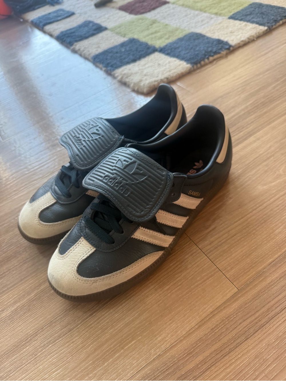 adidas Samba Classic navy and Cream Shoes